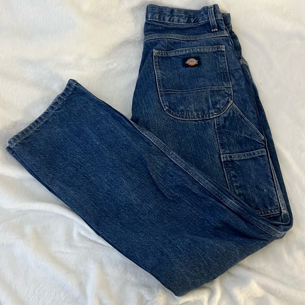 30 x 34 Blue Dickies Straight Leg Pants